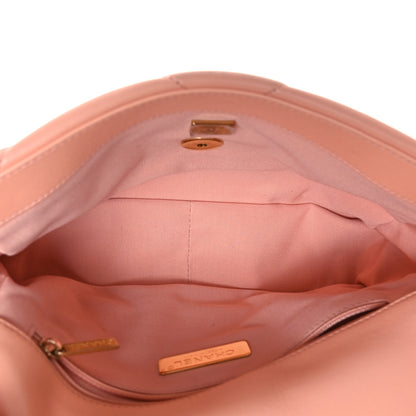 Chanel Lambskin Quilted Medium Chanel 19 Flap Light Pink 5 of 11