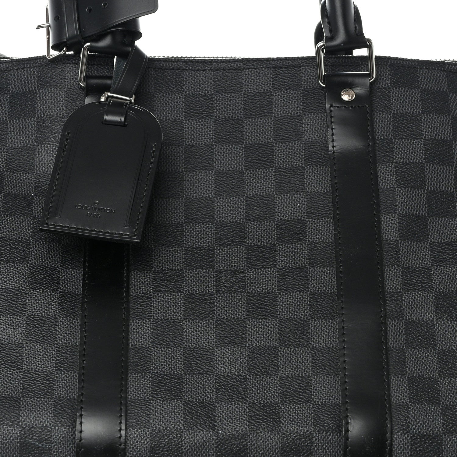 Louis Vuitton Damier Graphite Keepall Bandouliere 55 7 of 12
