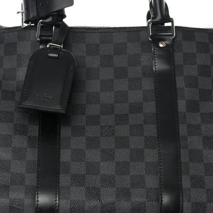Louis Vuitton Damier Graphite Keepall Bandouliere 55 7 of 12