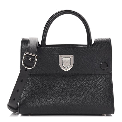 Christian Dior Grained Calfskin Mini Diorever Flap Black 1 of 17