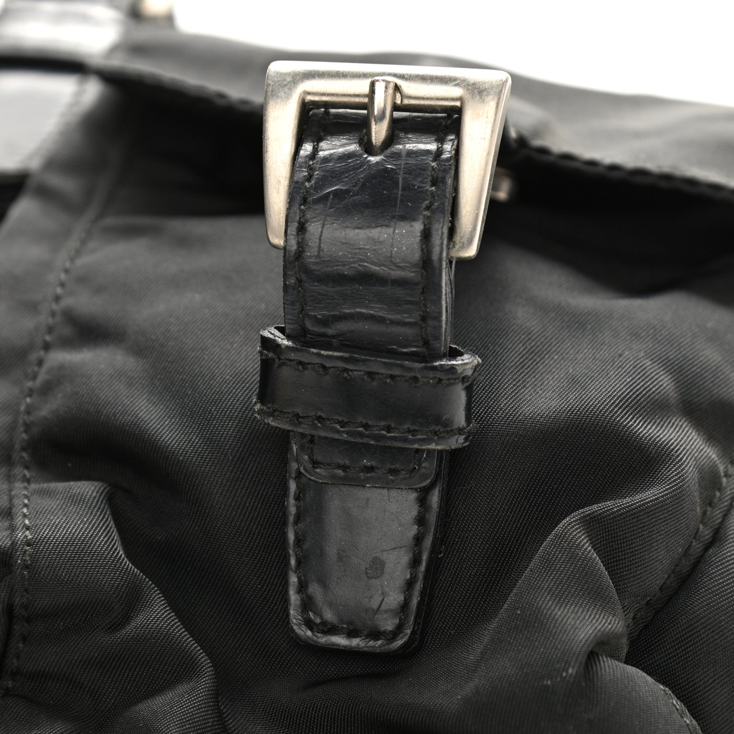 Prada Nylon Vela Backpack Black 11 of 15