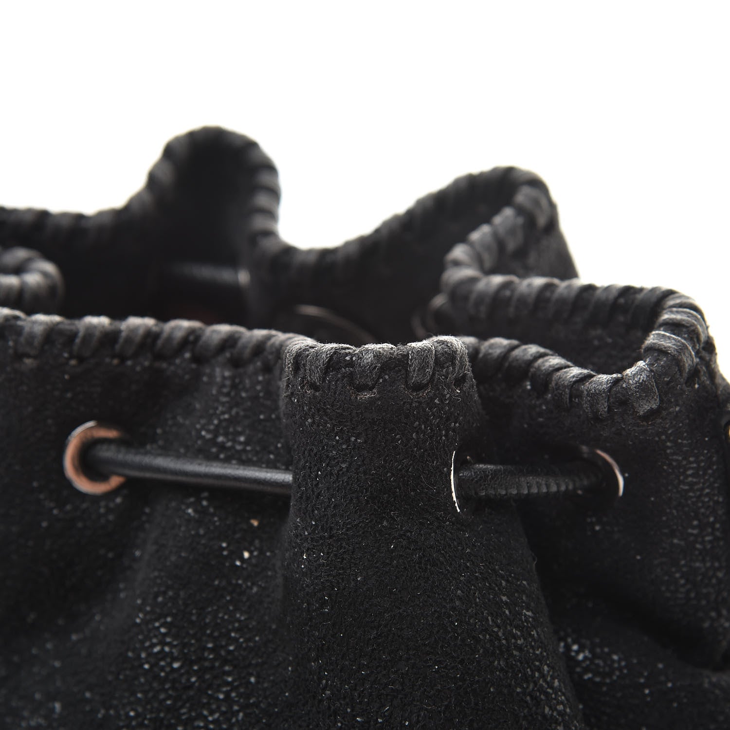 Stella McCartney Shaggy Deer Small Falabella Bucket Bag Black 11 of 12