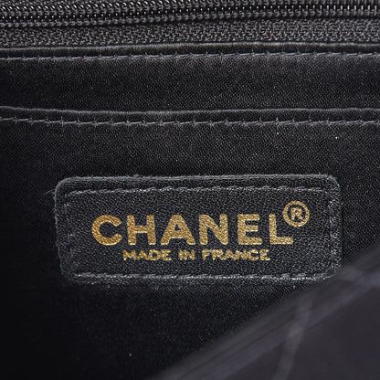 Chanel Grosgrain Quilted Mini Square Flap Black 6 of 8