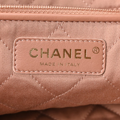Chanel Metallic Calfskin Quilted Small Chanel 22 Pink 7 of 11