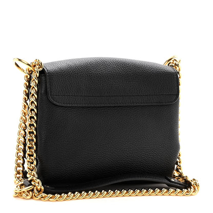 Alexander McQueen Grained Calfskin Small Skull Crossbody Black 3 of 11