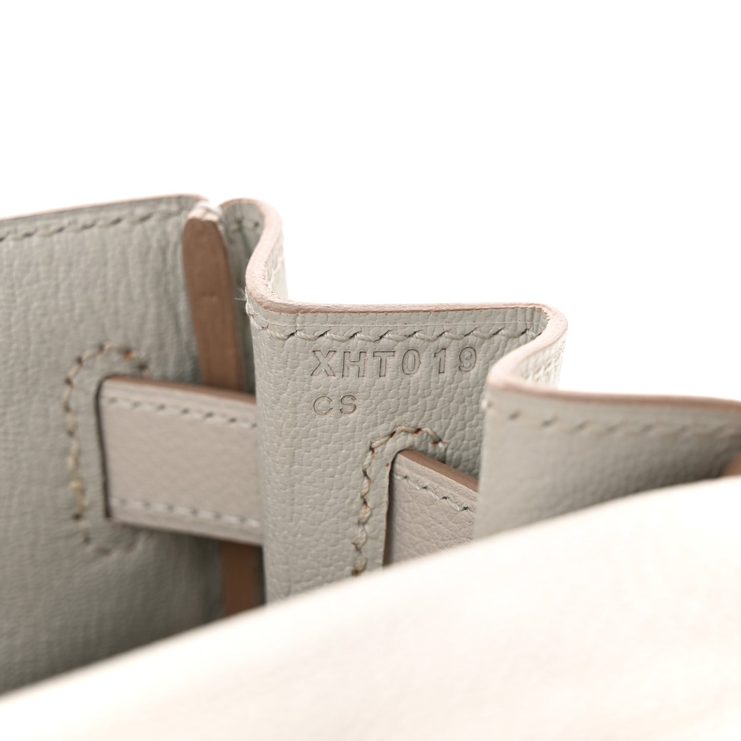 Evercolor Kelly Retourne 28 Gris Perle