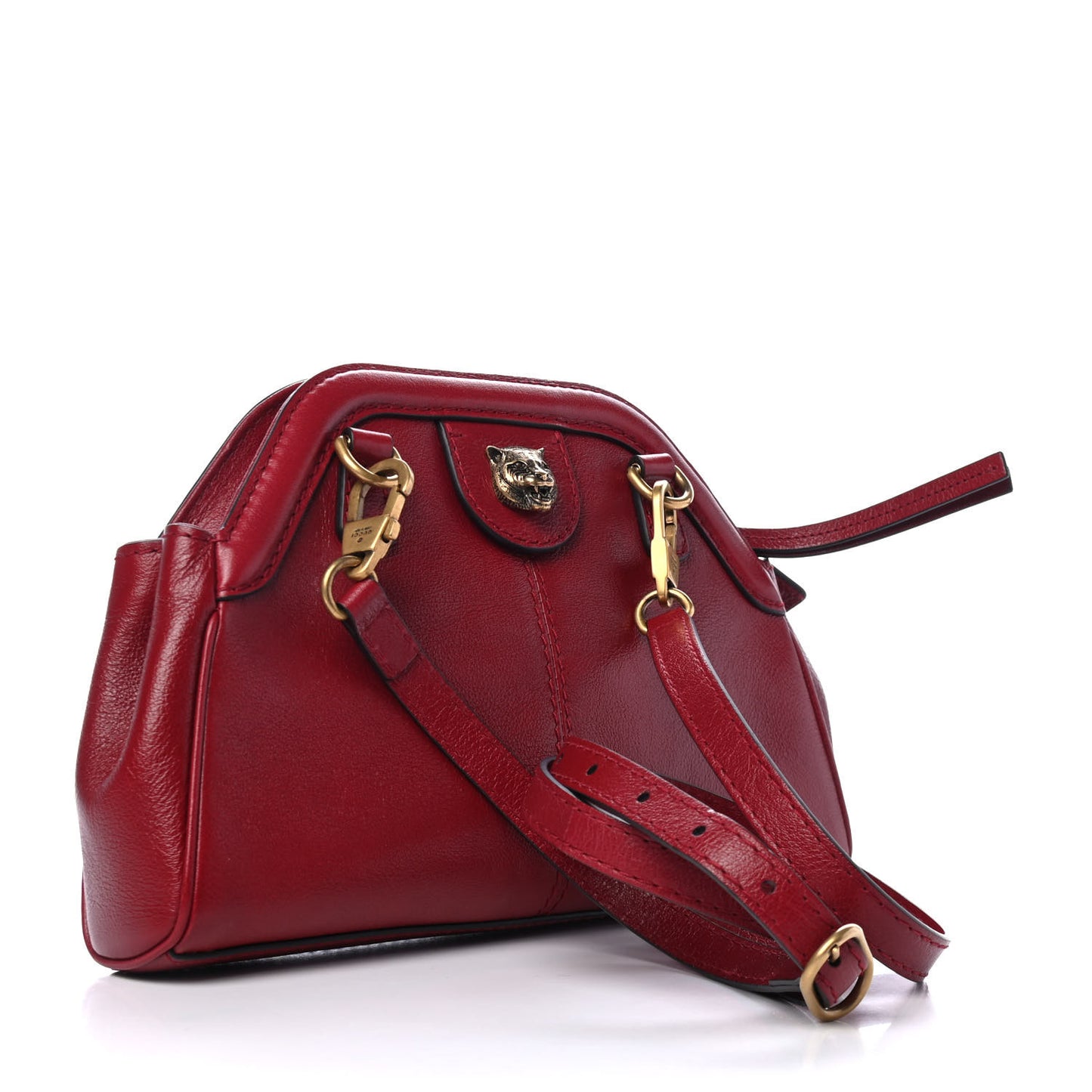 Piuma Lux Calfskin Small Re(Belle) Crossbody Bag Romantic Cerise
