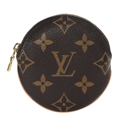 Louis Vuitton Monogram Round Coin Purse 1 of 9