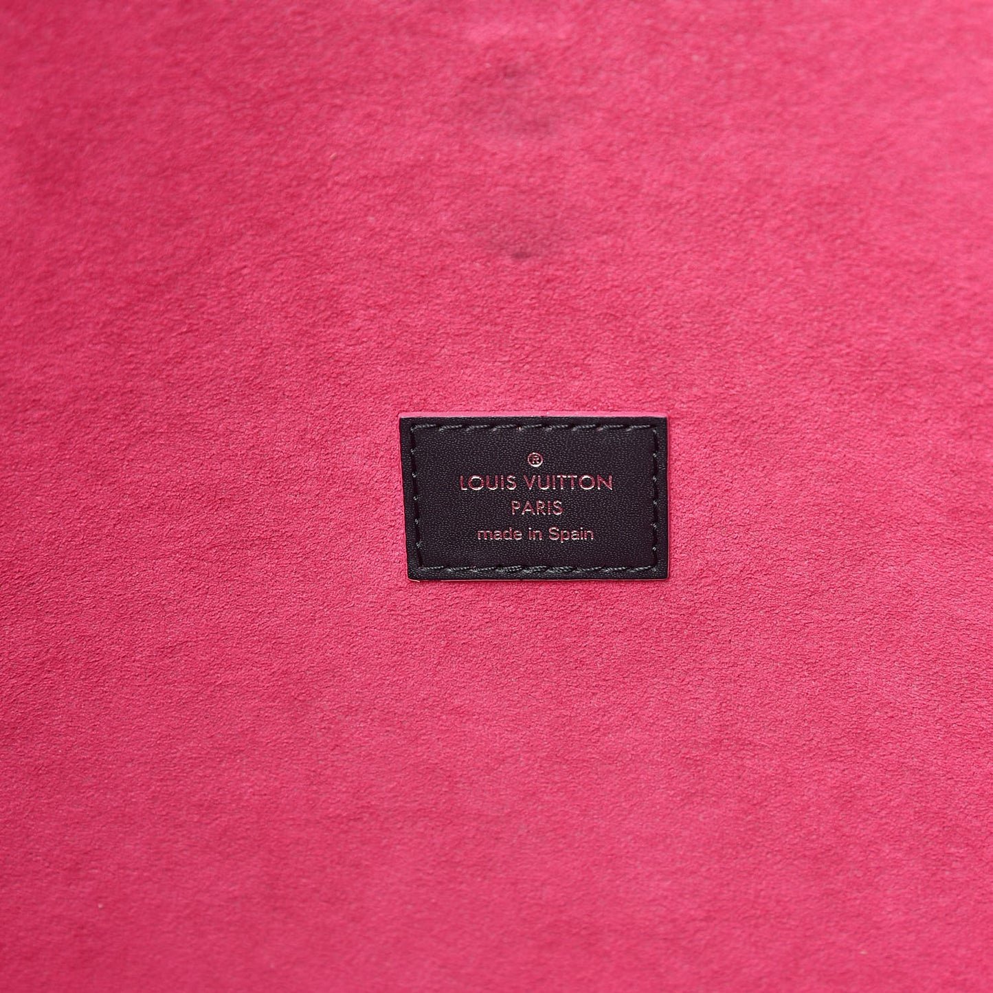 Epi Neverfull MM Black Hot Pink