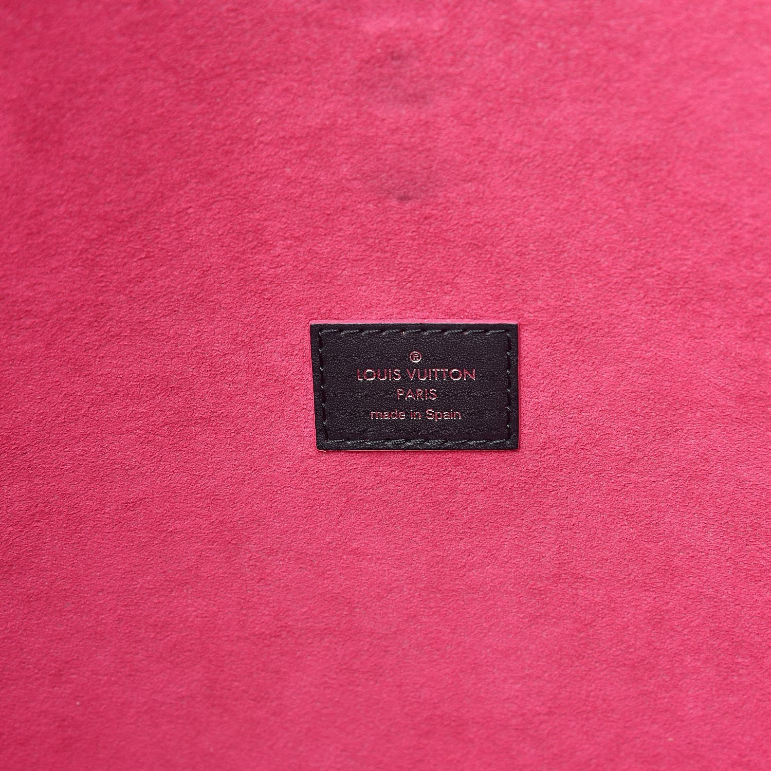 Louis Vuitton Epi Neverfull MM Black Hot Pink 6 of 14