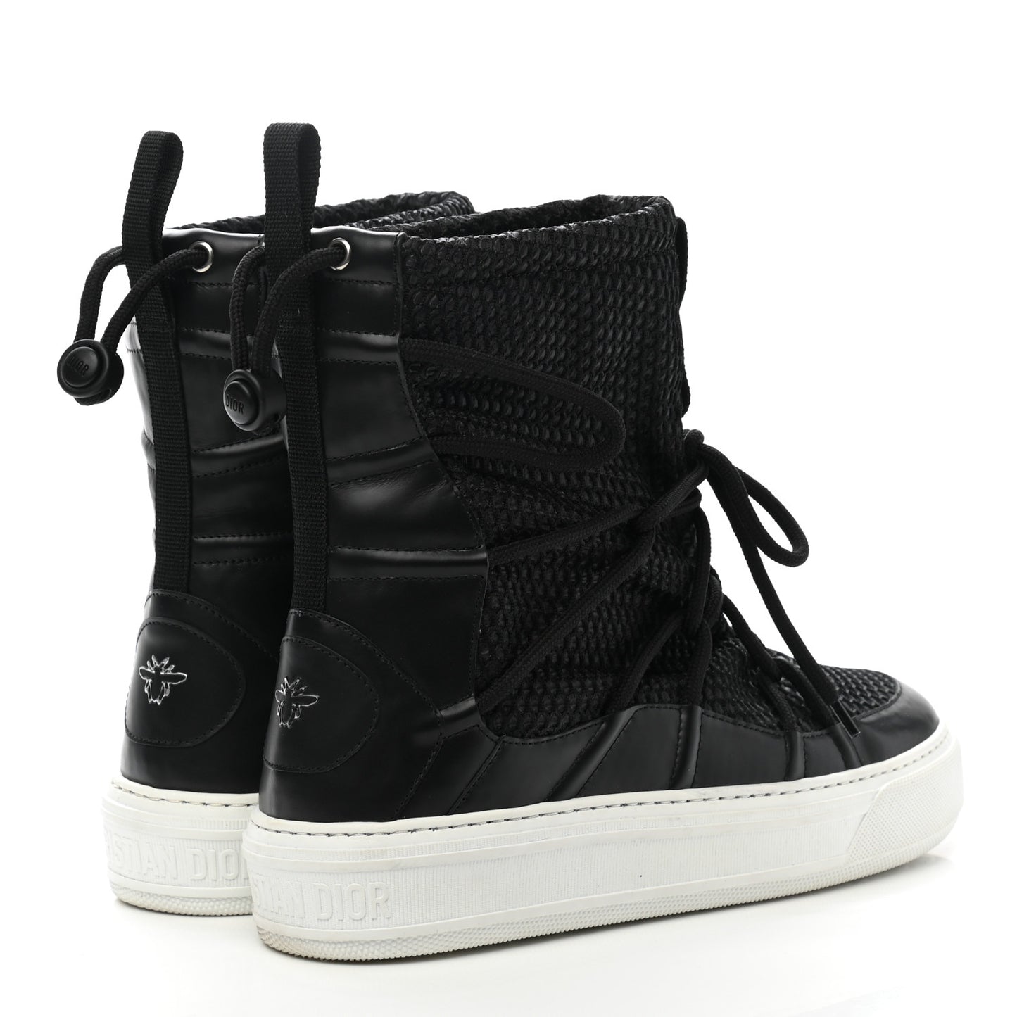 Resille Calfskin Womens Dior Solar Ankle Boots 39 Black