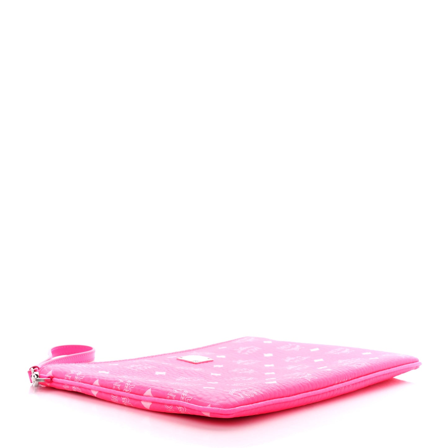 Visetos Medium Zip Pouch Neon Pink