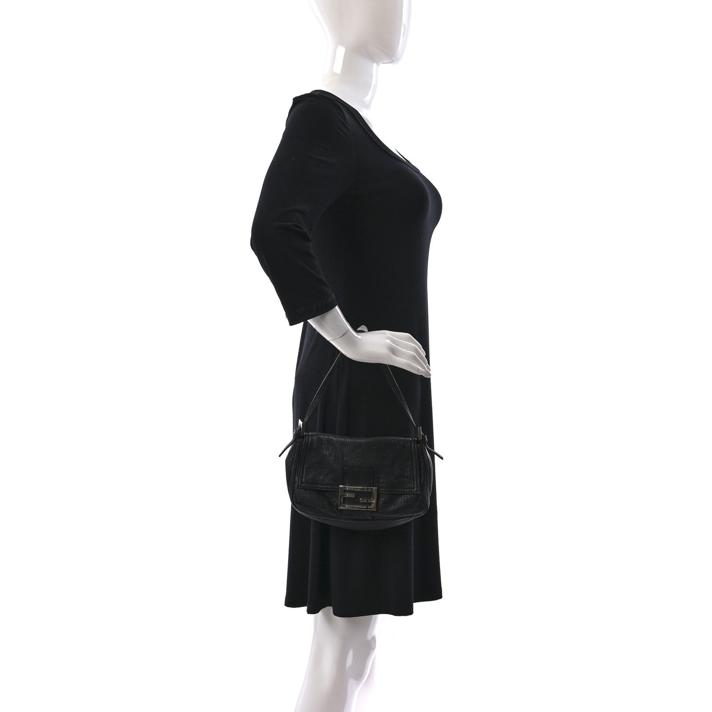 Nappa Elefante Mini Mama Baguette Black