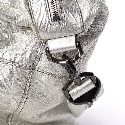 Givenchy Crinkled Patent Large Nightingale Silver 13 of 15