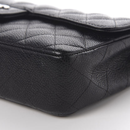 Chanel Caviar Quilted East West Flap Black 8 of 14