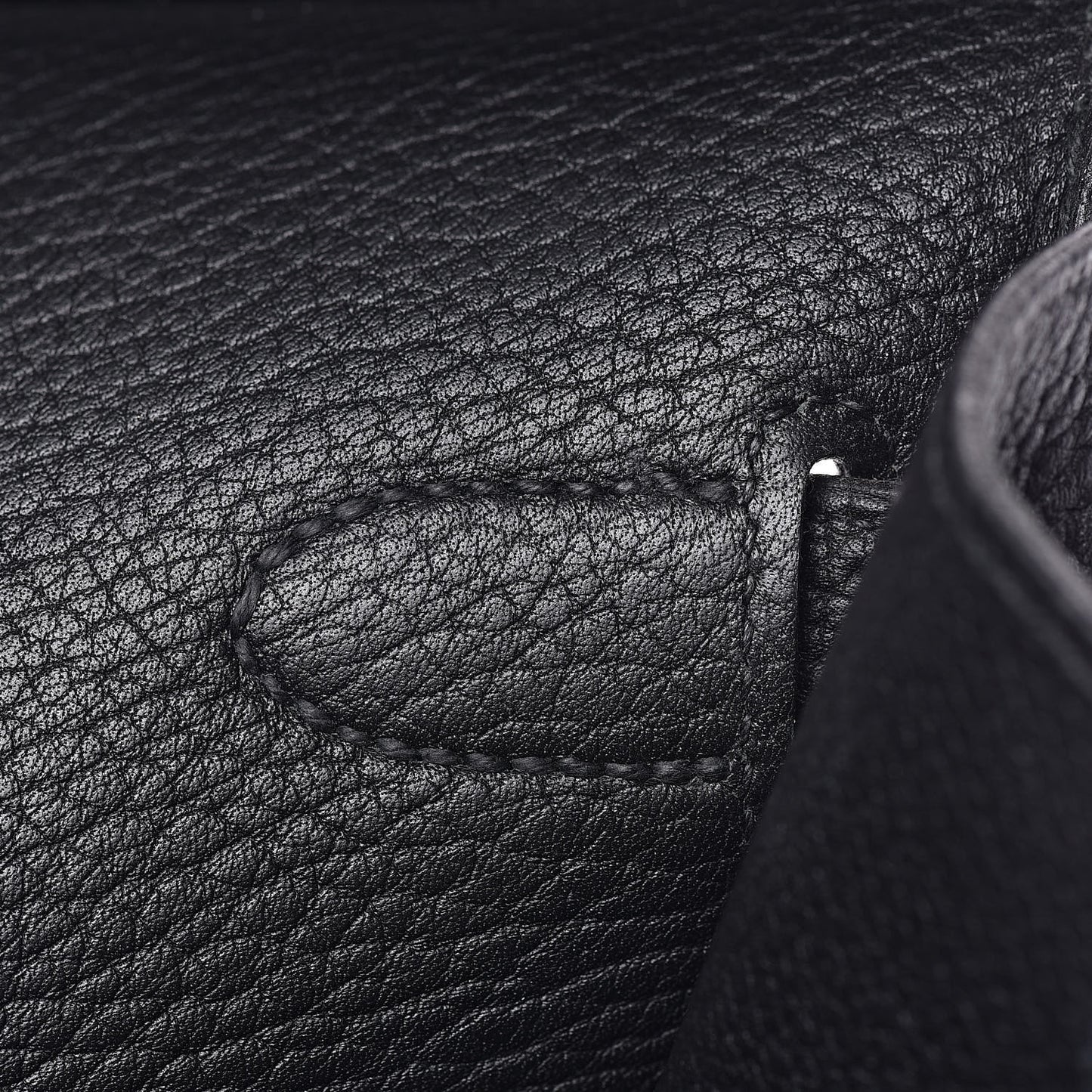 Taurillon Clemence HAC Birkin 40 Black