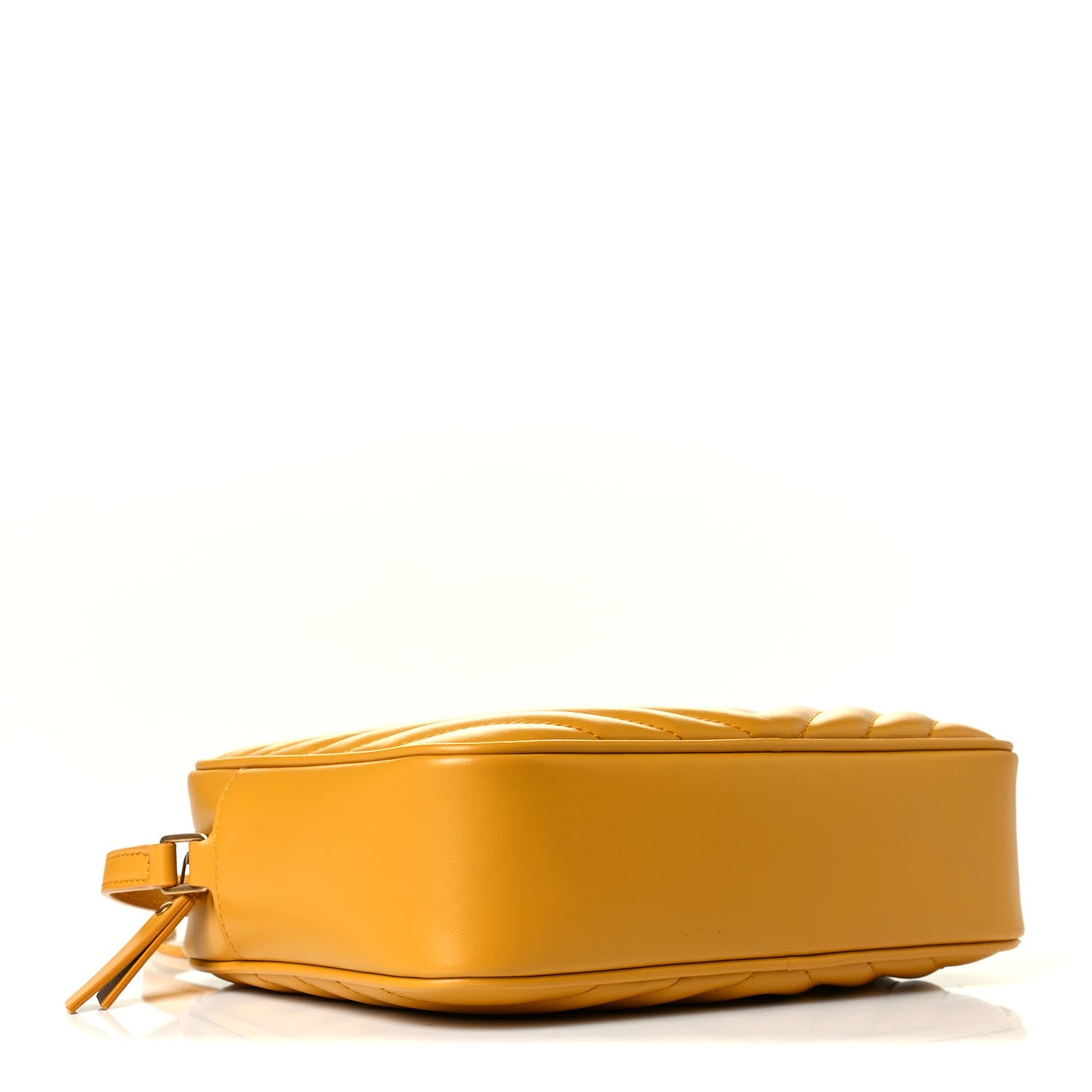 Saint Laurent Calfskin Matelasse Monogram Lou Camera Bag Safran 3 of 6