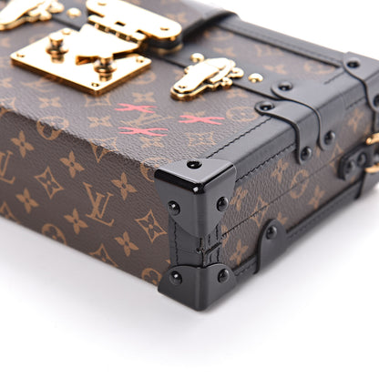 Louis Vuitton Monogram Petite Malle Black 6 of 13