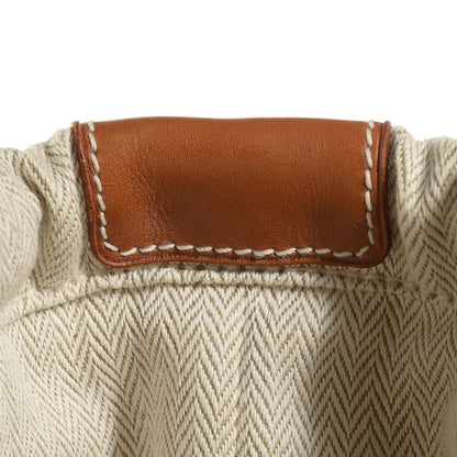 Hermes Canvas Barenia Fourbi 25 MM Pouch Naturel Fauve 10 of 13