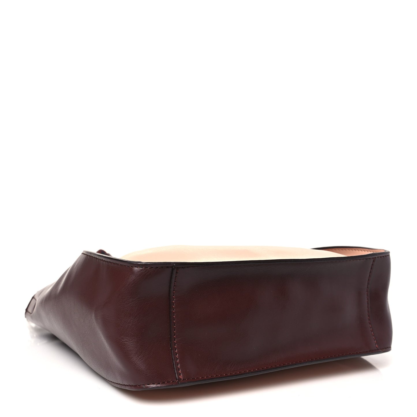 Eco Alter Nappa Perforated Logo Mini Crossbody Blush Brown