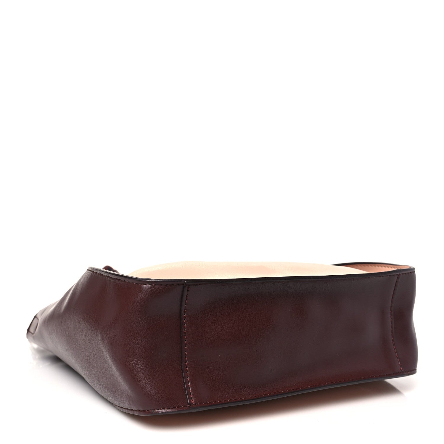 Stella McCartney Eco Alter Nappa Perforated Logo Mini Crossbody Blush Brown 4 of 10