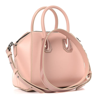 Givenchy Metallic Calfskin Mini Antigona Light Pink 3 of 12