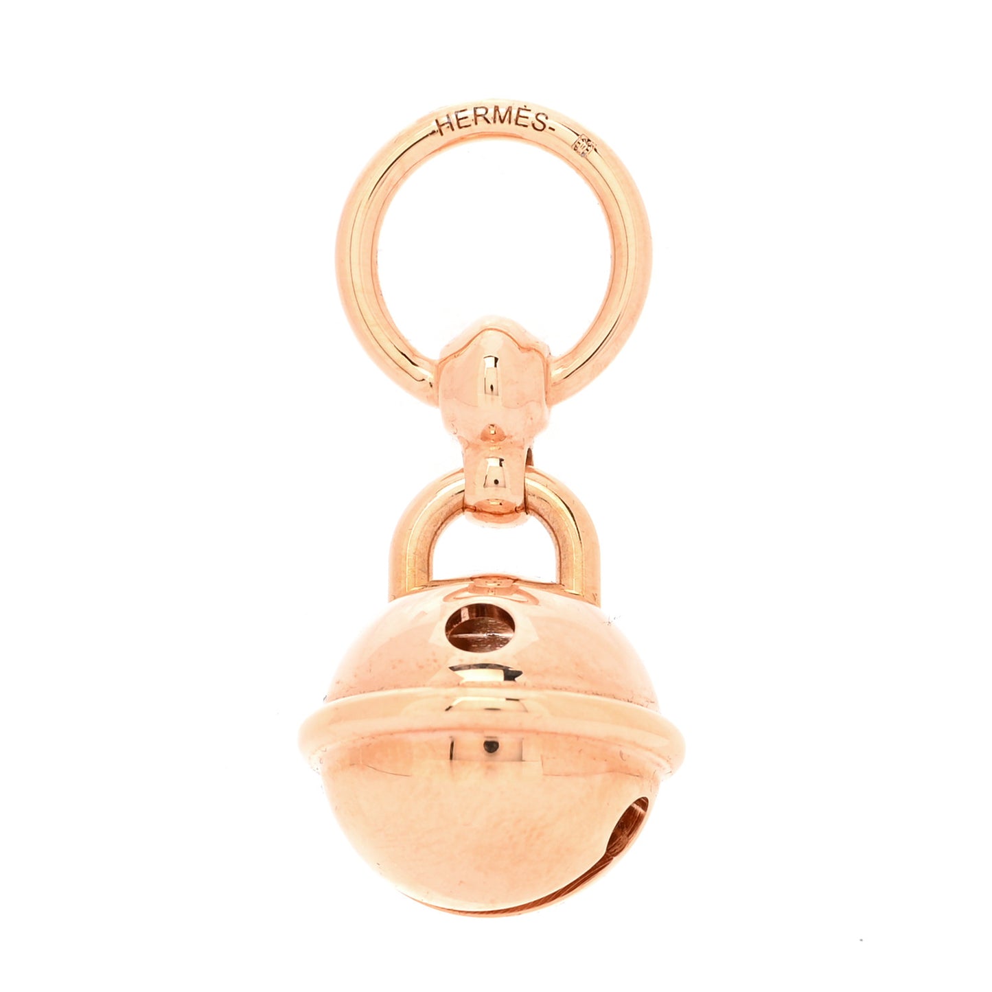 Rose Gold Plated Charms Grelot Twilly Ring