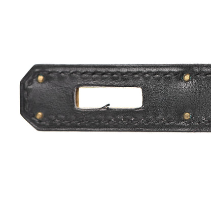 Hermes Box Kelly Retourne 35 Black 10 of 37