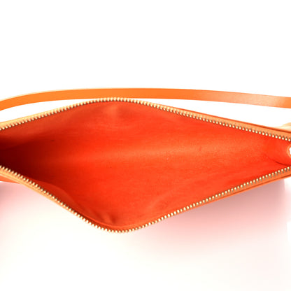 Louis Vuitton Epi Pochette Accessories 24 Mandarin 5 of 9