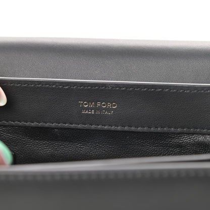 Tom Ford Calfskin Padlock Crossbody Black 6 of 14