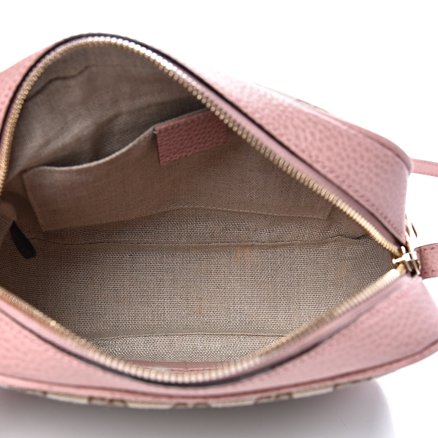 Gucci Monogram Mini Bree Messenger Bag Beige Soft Pink 4 of 9