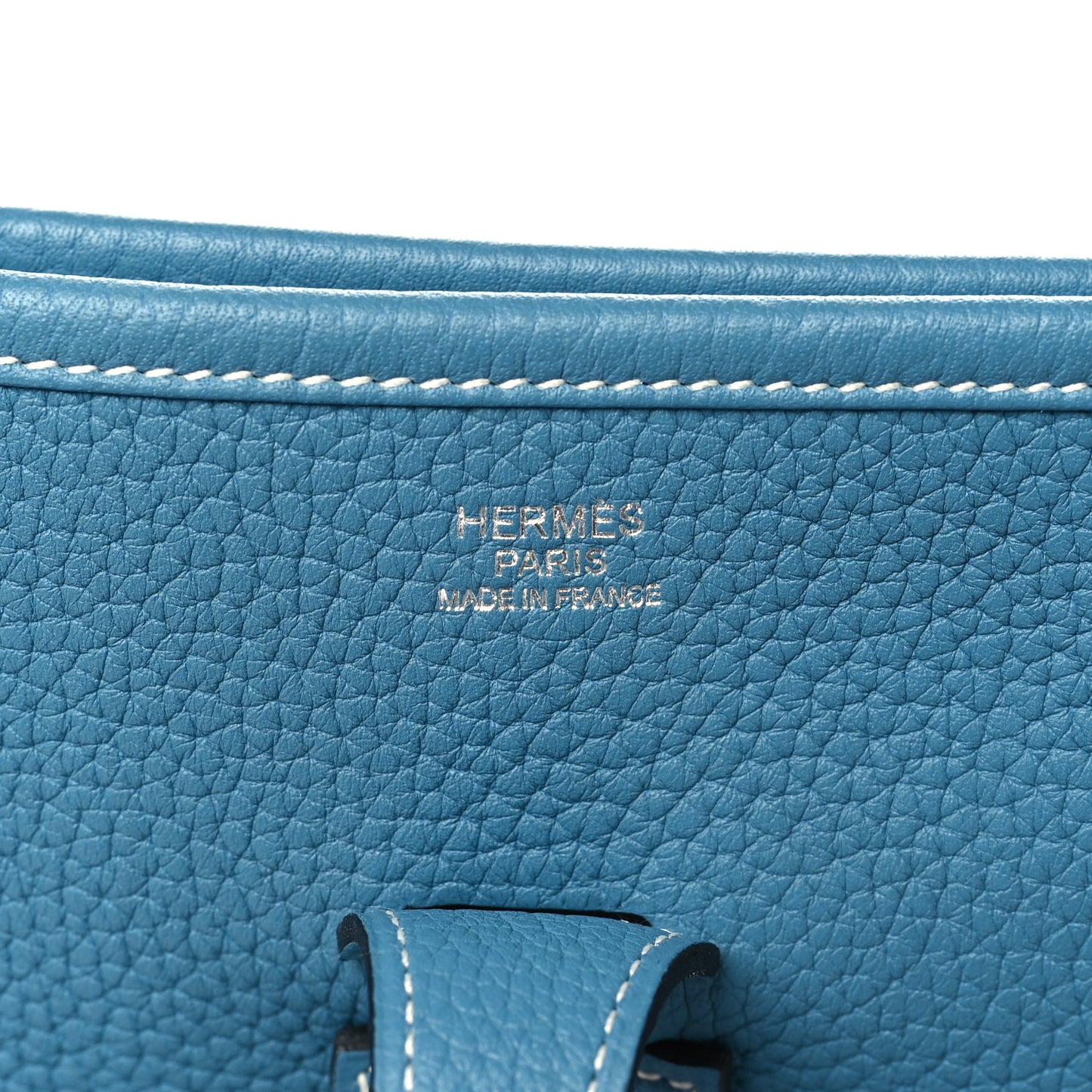Taurillon Clemence Evelyne III PM Blue Jean