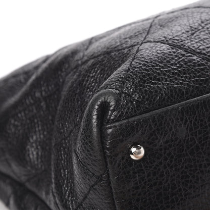 Chanel Glazed Calfskin Large On The Road Tote Black 11 of 17