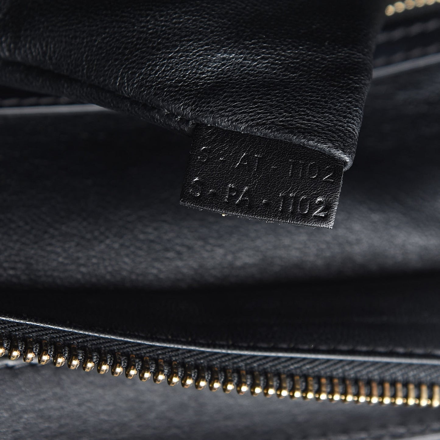 Linen Smooth Calfskin Mini Bi-Color Luggage Natural Black