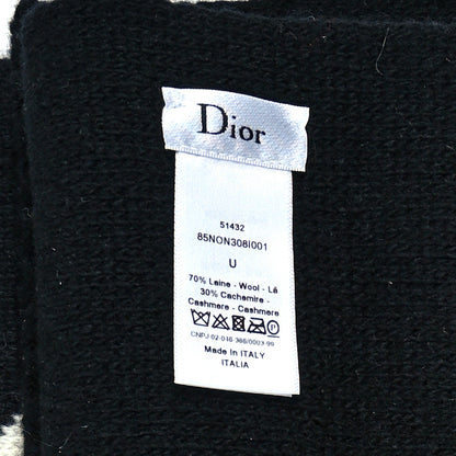 Christian Dior Wool Cashmere J'Adior Scarf 3 of 3