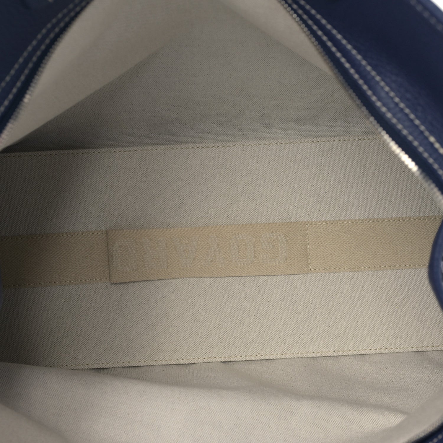 Goyard Goyardine Sac Hardy Pet Carrier PM Navy 6 of 9