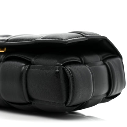 Bottega Veneta Nappa Maxi Intreccio Padded Cassette Crossbody Bag Black 7 of 8