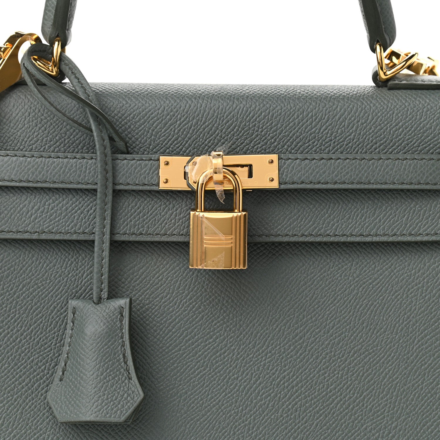 Hermes Epsom Kelly Sellier 25 Vert Amande 10 of 11