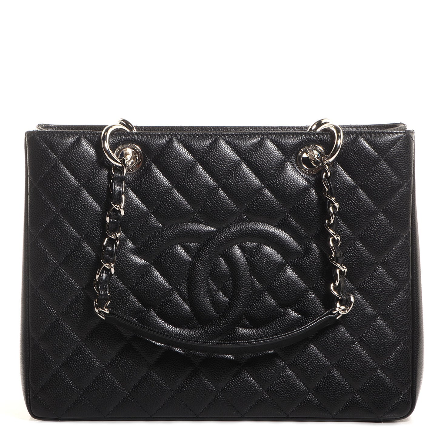 Caviar Grand Shopping Tote GST Black
