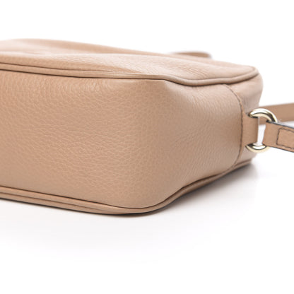 Gucci Pebbled Calfskin Small Soho Disco Bag Camelia 9 of 10