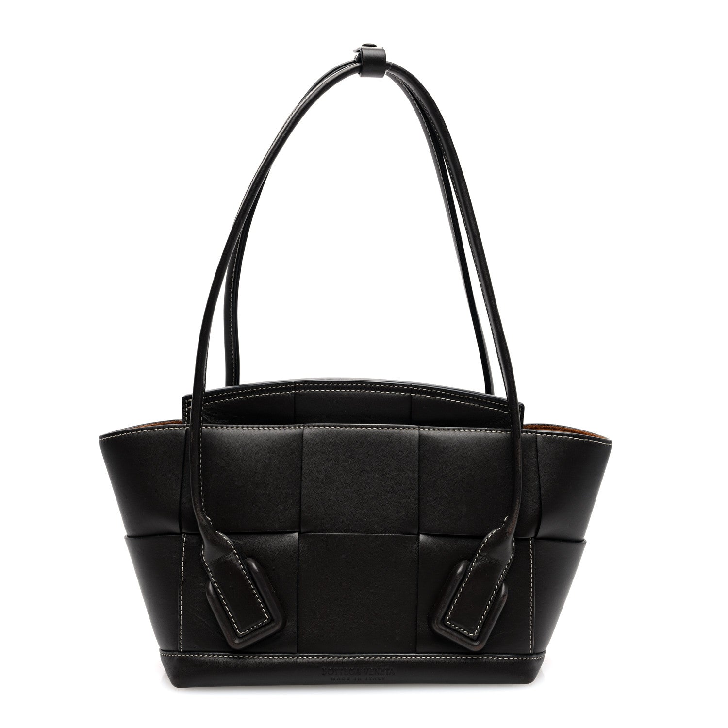 Bottega Veneta French Calfskin Maxi Intrecciato Small Arco Fondant 1 of 9