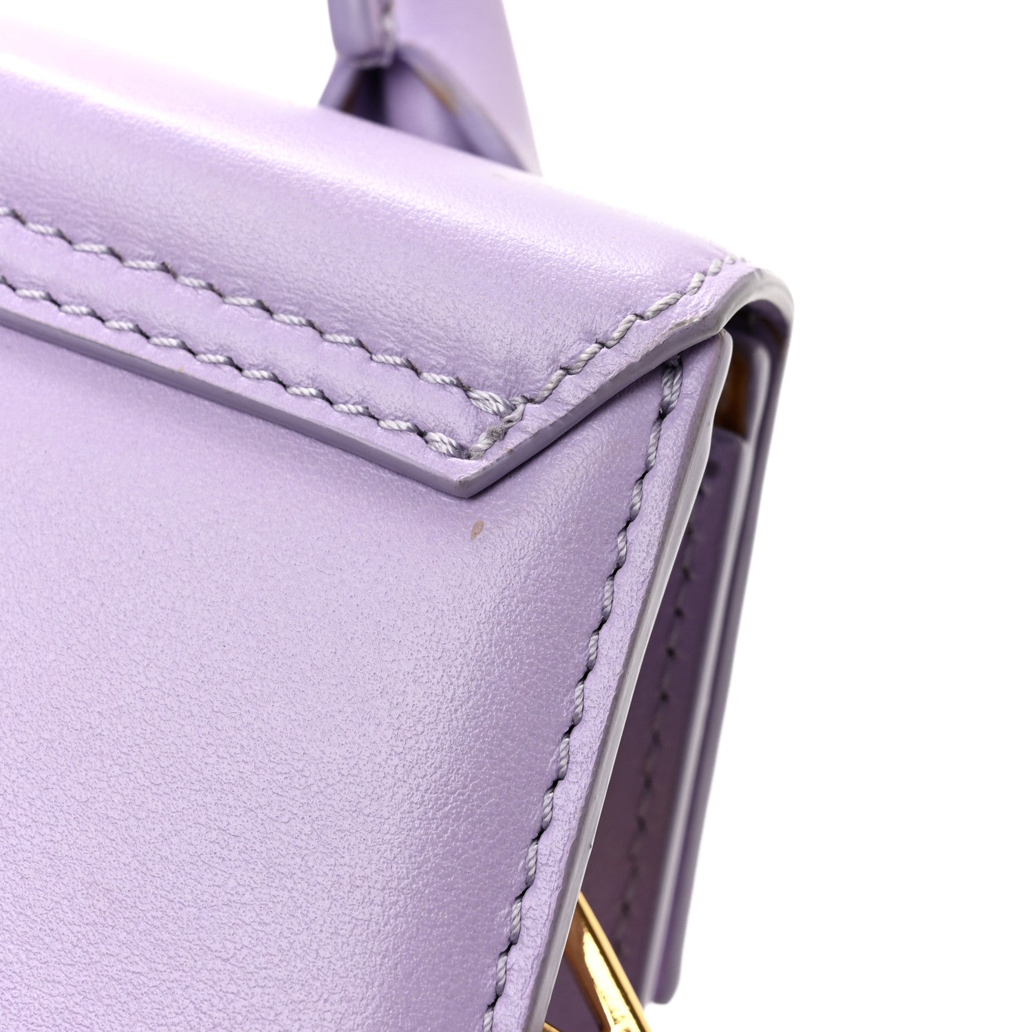 Jacquemus Smooth Calfskin Le Chiquito Long Lilac 1924757