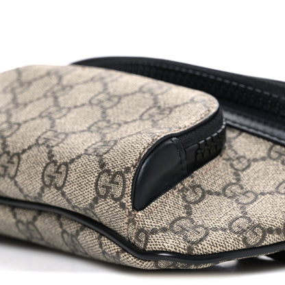 Gucci GG Supreme Monogram Belt Bag Black 9 of 9