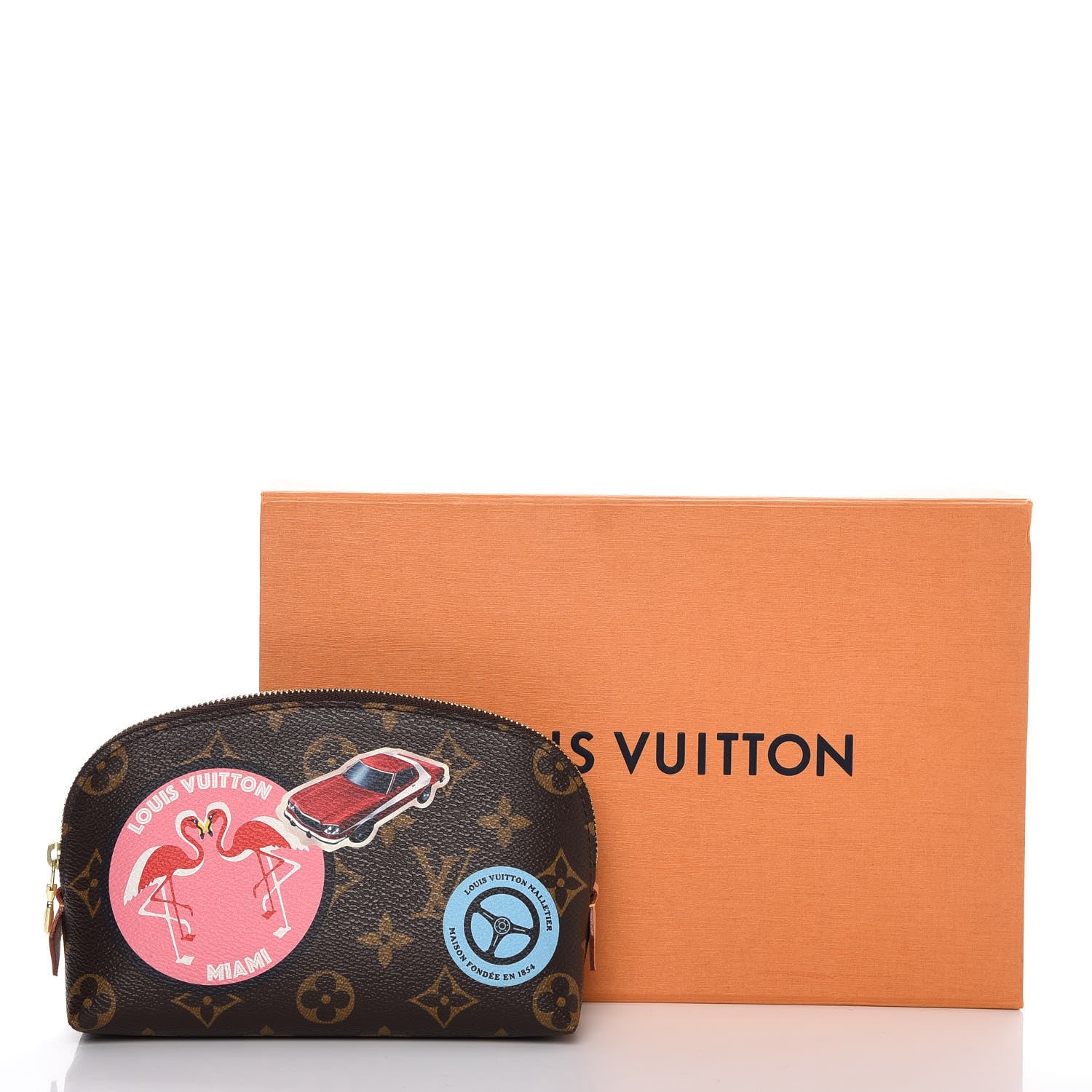 Louis Vuitton Monogram World Tour Cosmetic Pouch 9 of 9