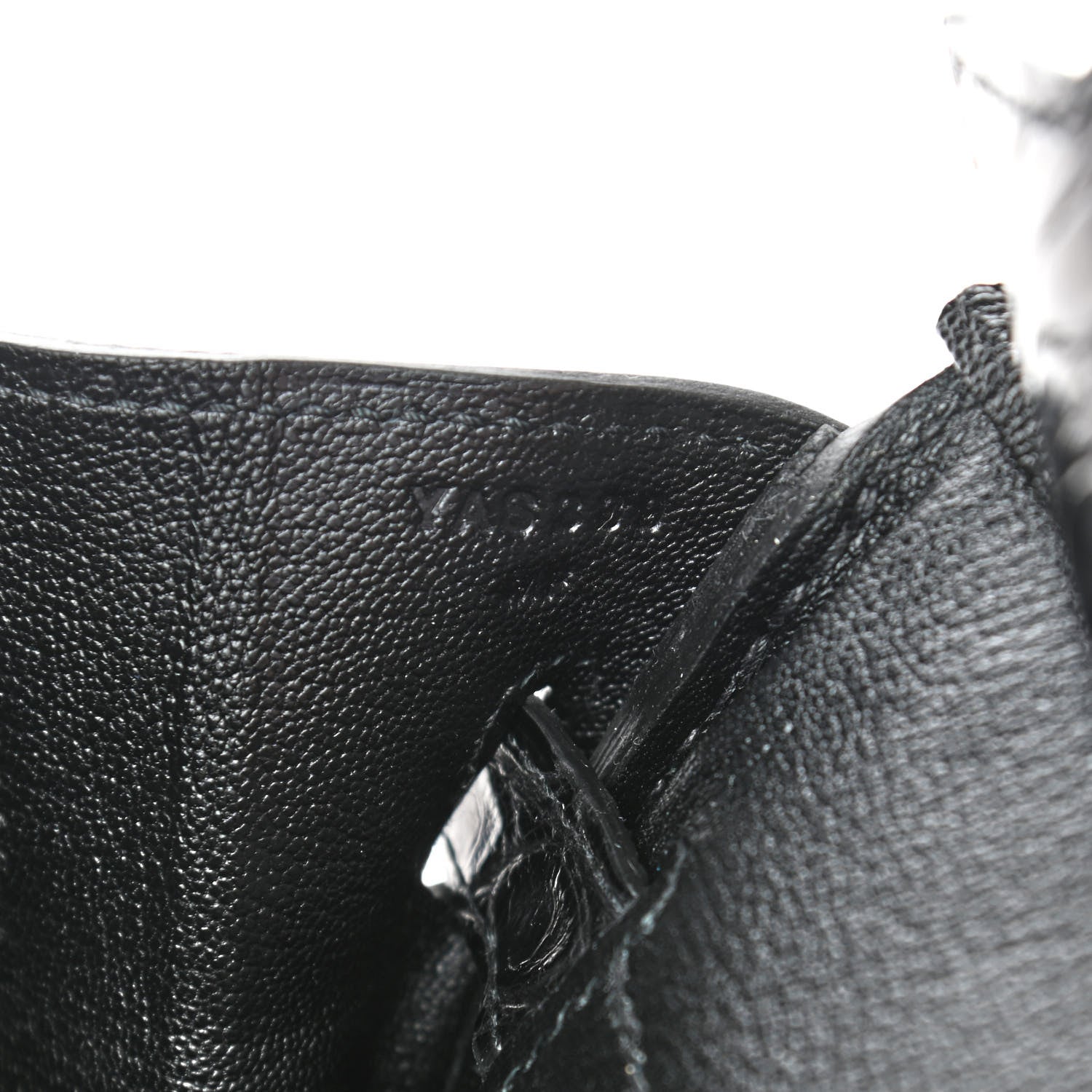 Hermes Togo Matte Alligator Birkin Touch 30 Black 7 of 10