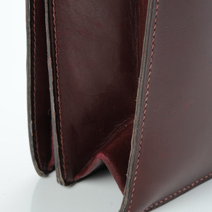 Hermes Box Sac Cordeau Rouge H 7 of 13