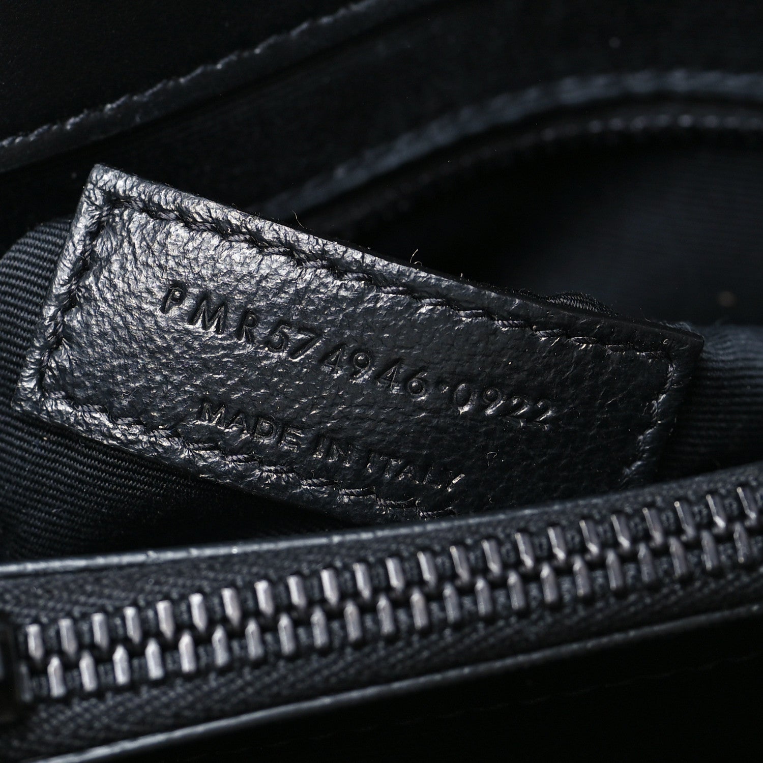Saint Laurent Calfskin Y Quilted Monogram Monochrome Medium Loulou Chain Satchel Black 7 of 10