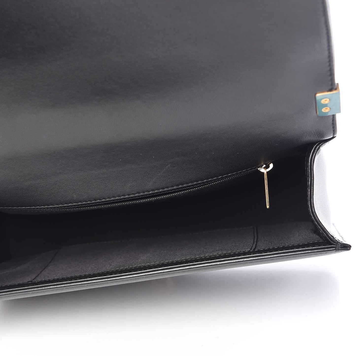 Lambskin Quilted New Medium Boy Flap Black