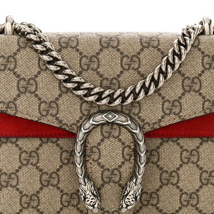 Gucci GG Supreme Monogram Mini Dionysus Shoulder Bag Hibiscus Red 8 of 12