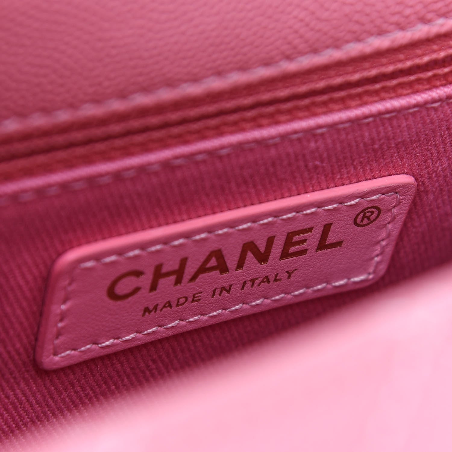 Chanel Caviar Quilted Small Coco Handle Flap Pink 6 of 9